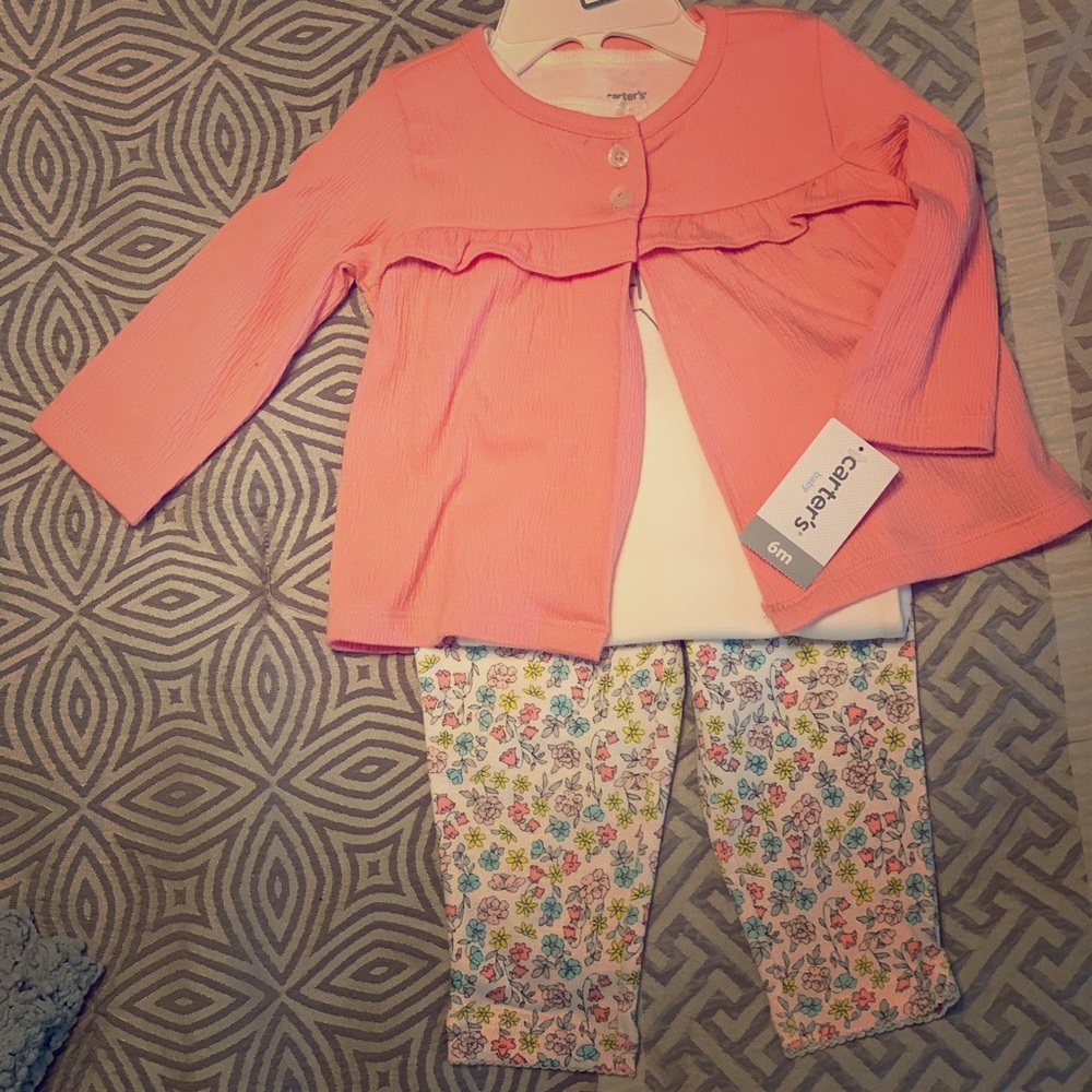 Pink & Floral 3pcs Set || NWT